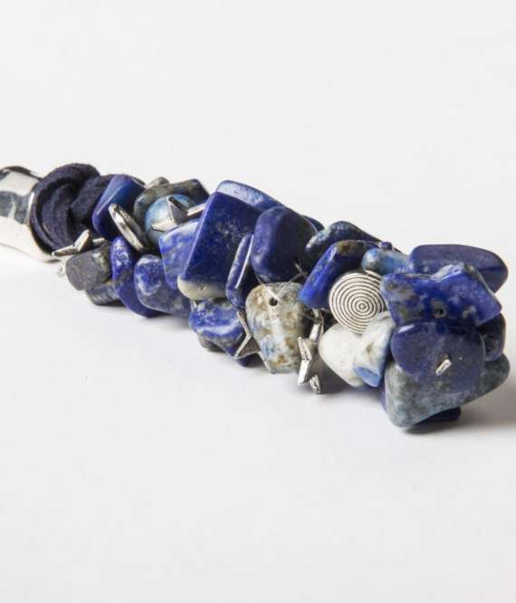 Collar Cristina Lapis lazuli.Egass barcelona hecho a mano.