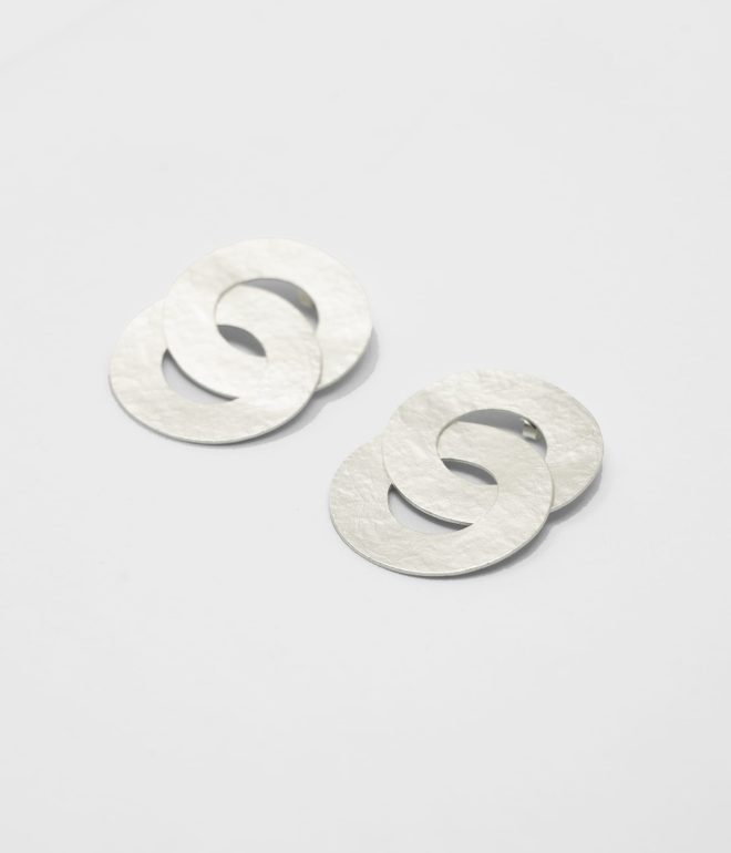 Arracades Amelie plata.